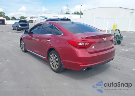 2016 Hyundai Sonata Sport из США, поврежденный, VIN 5NPE34AFXGH314338